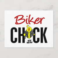 Chick de motociclista