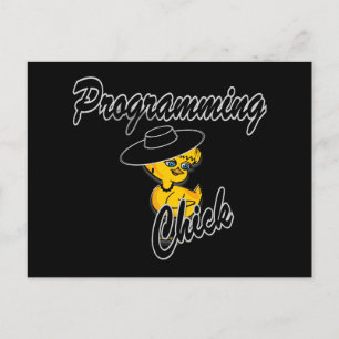 Postal Chick de programación nº 4
