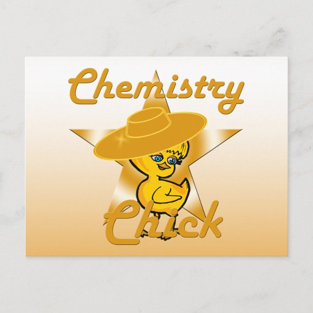 Postal Chick de química #10 (Anverso)