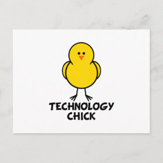 Postal Chick de tecnología