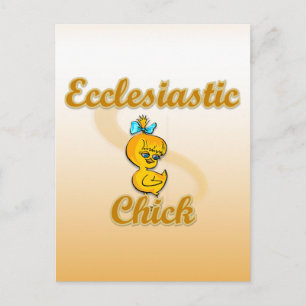 Postal Chick eclesiástico
