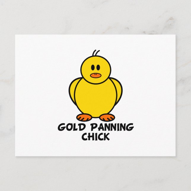 Postal Chick Gold Panning (Anverso)