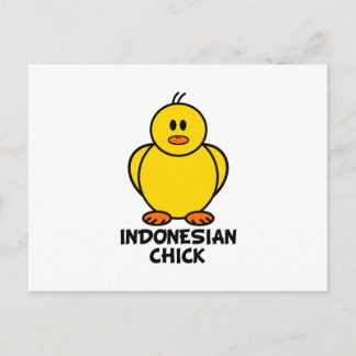 Postal Chick indonesio