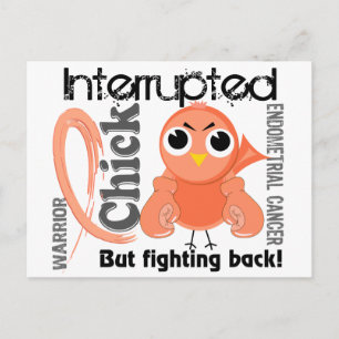 Postal Chick interrumpido 3 cáncer endometrial