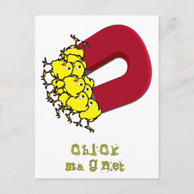 Postal Chick Magnet (Anverso)