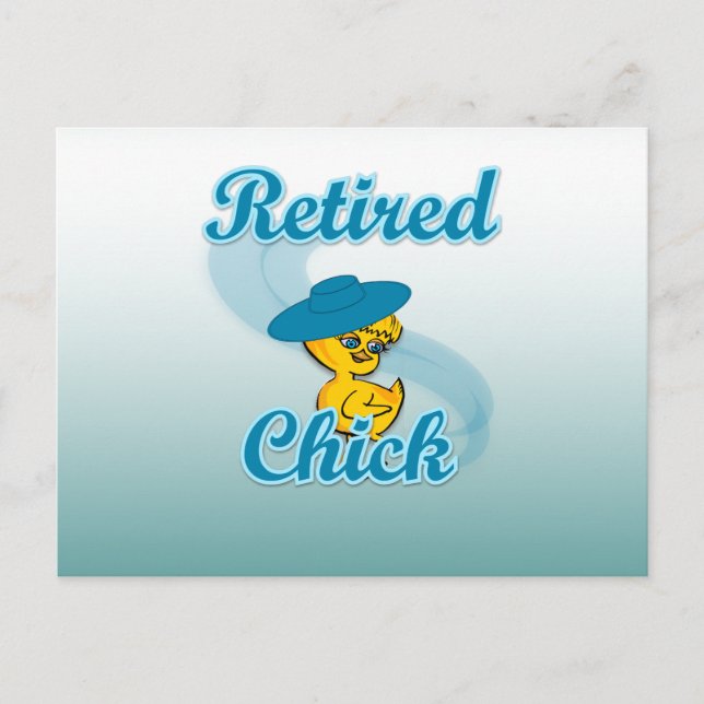 Postal Chick retirado (Anverso)