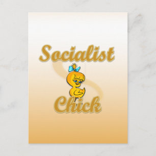 Postal Chick socialista