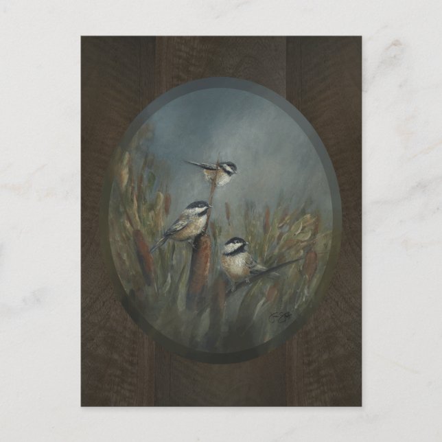 Postal Chickadee Pond (Anverso)