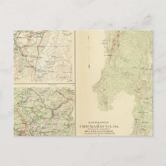 Postal Chickamauga, Ga (Anverso)