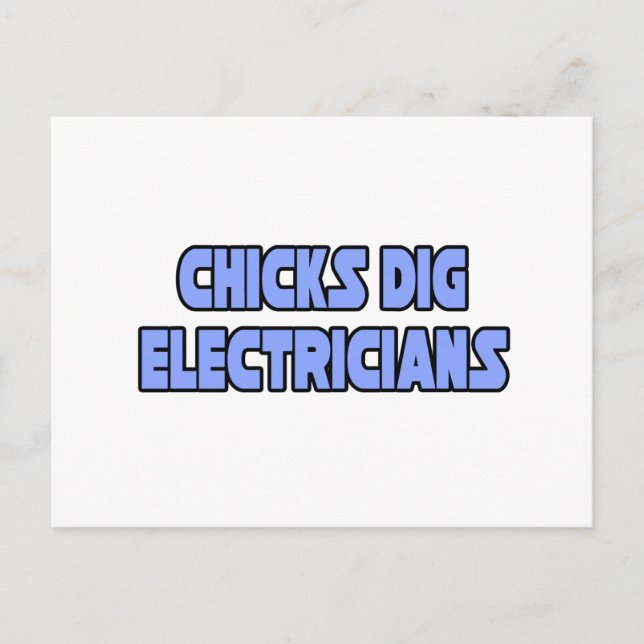 Postal Chicks Dig Electrician (Anverso)