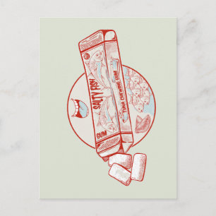 Postal Chicle divertido con sabor a atún