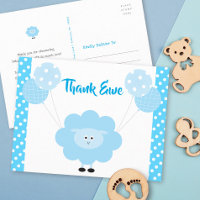 Chico Bebé Turquesa Baby Shower Dulce y Agradecido