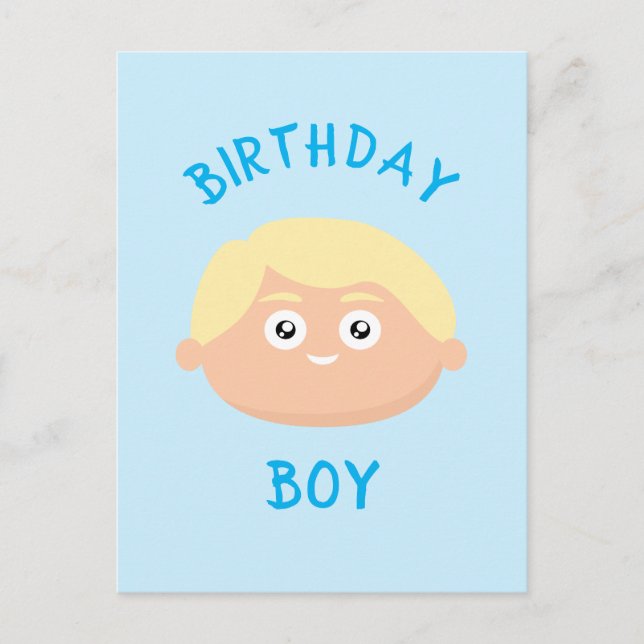 Postal Chico de Cumpleaños (Anverso)