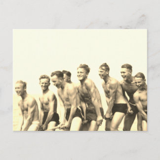 Postal Chicos en un Rope