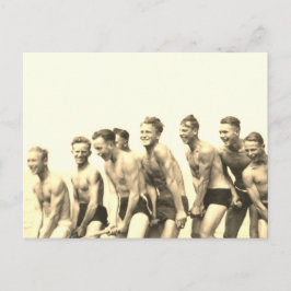 Postal Chicos en un Rope