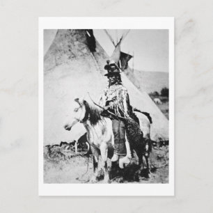 Postal 'Chief Looking Glass', c.1875 (foto de abajo)