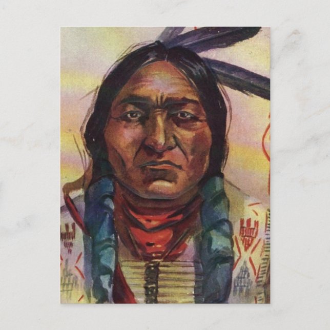 Postal Chief Sitting Bull (Anverso)