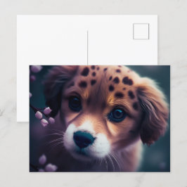 Postal Chien Guépard