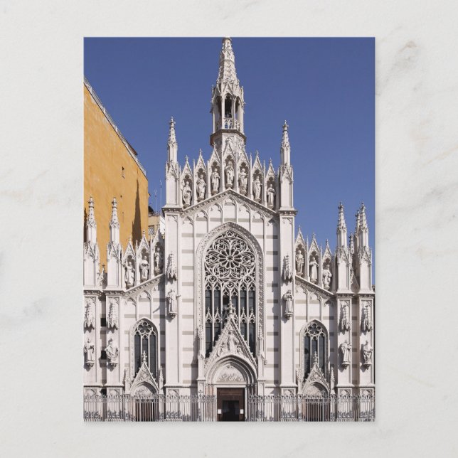 Postal Chiesa del Sacro Cuore del Suffragio, Roma, (Anverso)