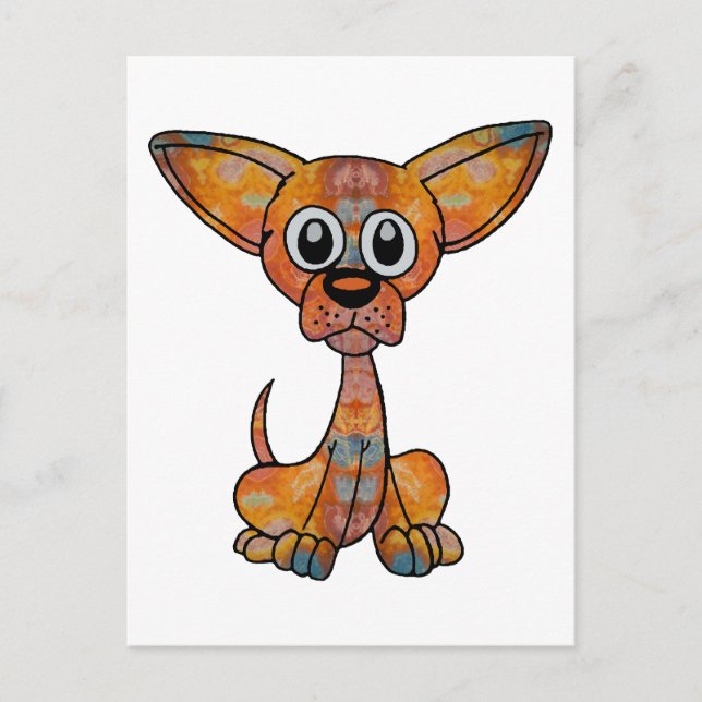 Postal Chihuahua Batik (Anverso)