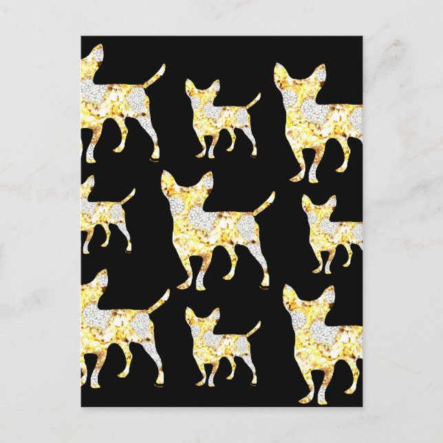 POSTAL ¡CHIHUAHUA BLING! (Anverso)