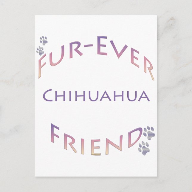 Postal Chihuahua Furever (Anverso)