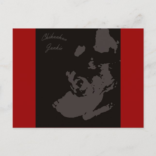 Postal Chihuahua Junkie (Anverso)