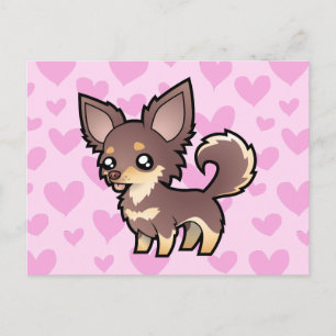 Postal Chihuahua Love (abrigo largo)