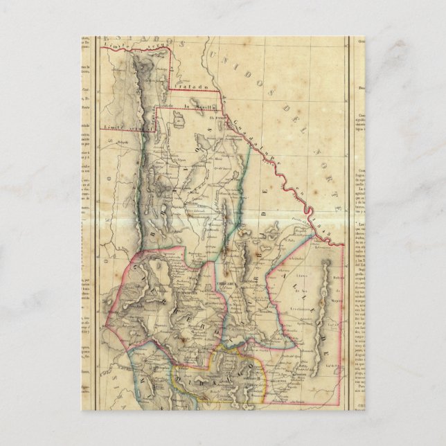 Postal Chihuahua, México (Anverso)