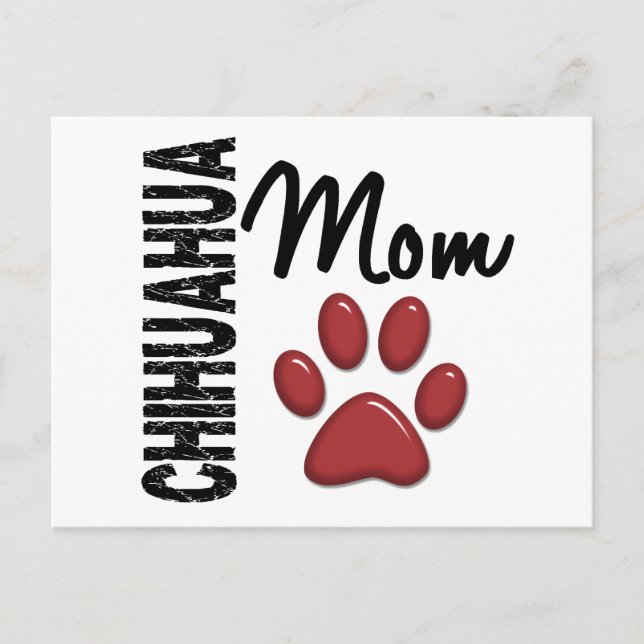 Postal Chihuahua Mom 2 (Anverso)
