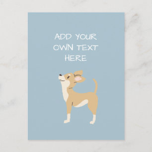 Postal Chihuahua Personaliza Dog Name
