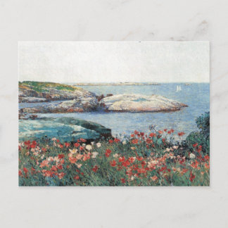 Postal Childe Hassam - Poppies Isles Shoals