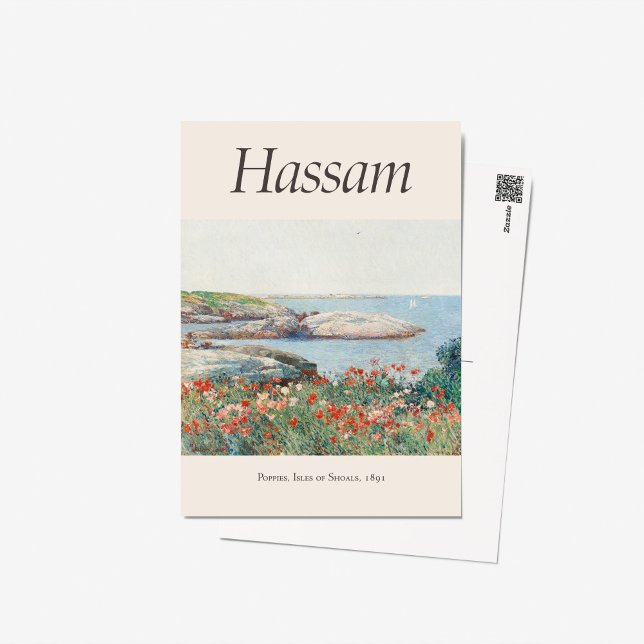 Postal Childe Hassam Poppies Poster de exposición de arte (Subido por el creador)