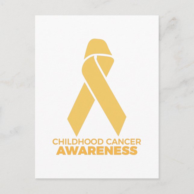 Postal Childhood Cancer Awareness (Anverso)
