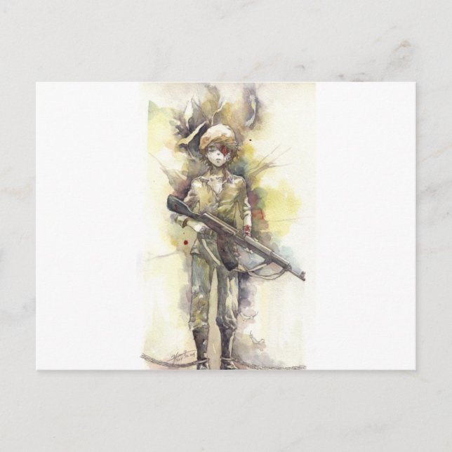 Postal childsolider (Anverso)