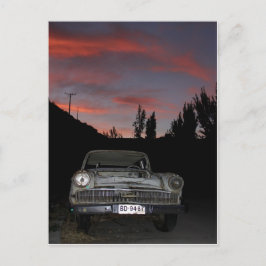 Postal Chile Chico Sunset