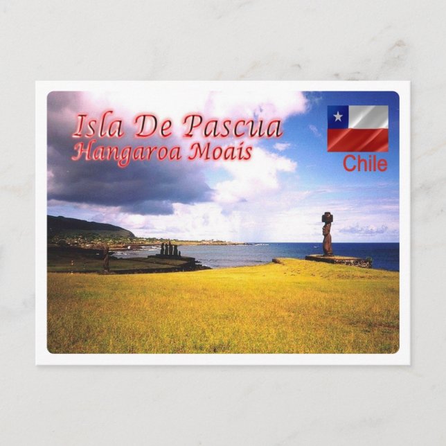 Postal Chile - Isla de Pascua - (Anverso)