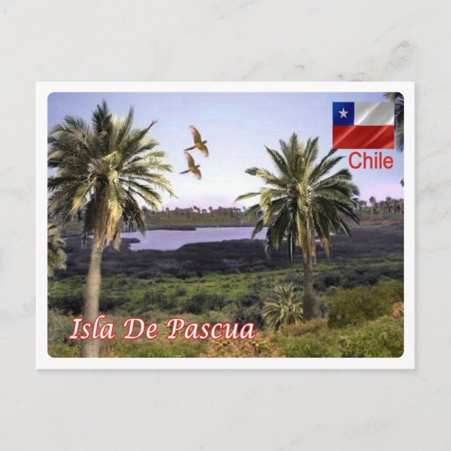 Postal Chile - Isla de Pascua - (Anverso)