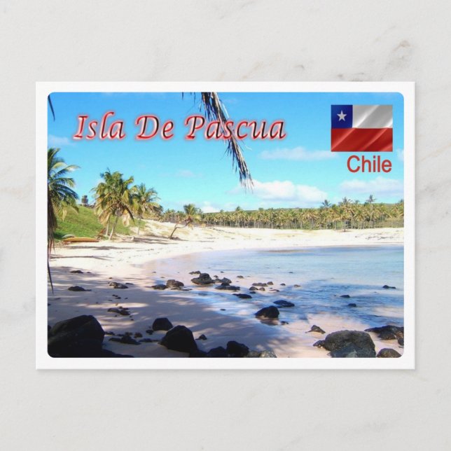 Postal Chile - Isla de Pascua - (Anverso)