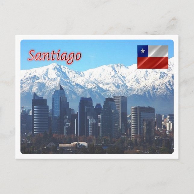 Postal Chile - Santiago (Anverso)