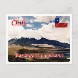 Postal Chile - Volcán Parinacota -