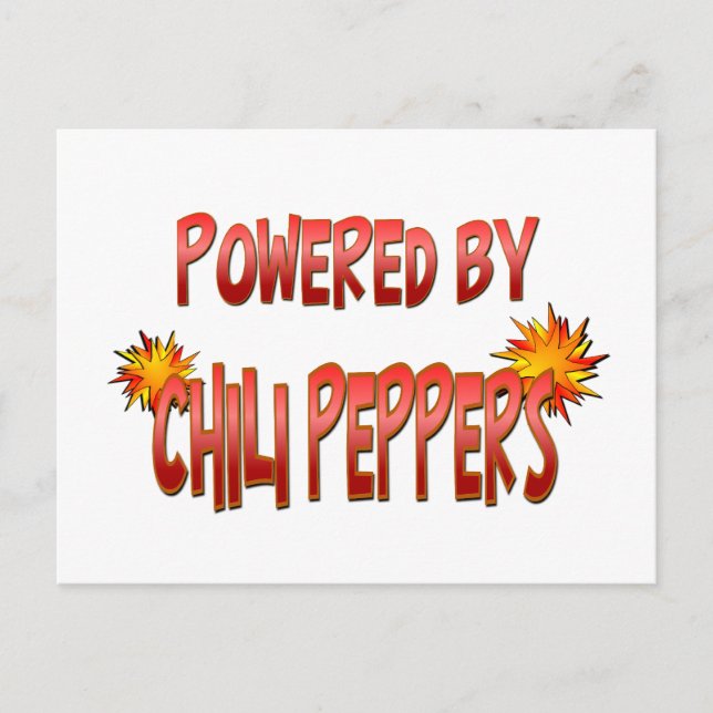 Postal Chili Pepper Power (Anverso)