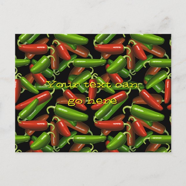 Postal Chili Peppers (Anverso)