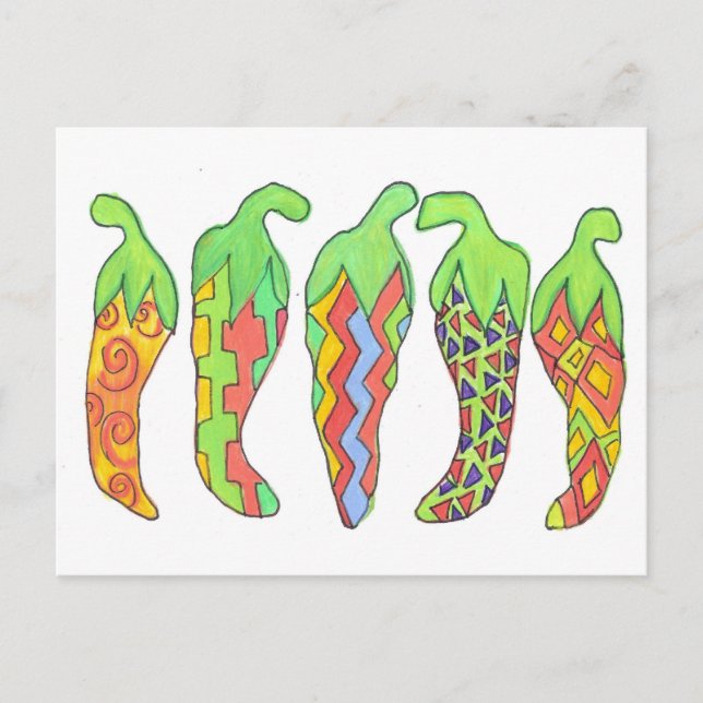 Postal Chilis Incognito (Anverso)