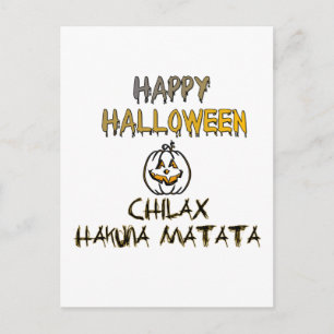 Postal Chill and Relax Happy Halloween Collection