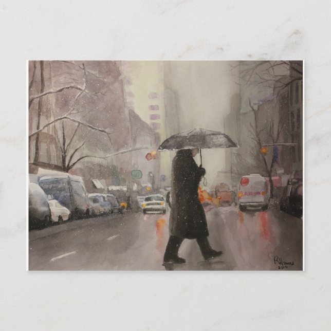 Postal Chill de Nueva York (Anverso)