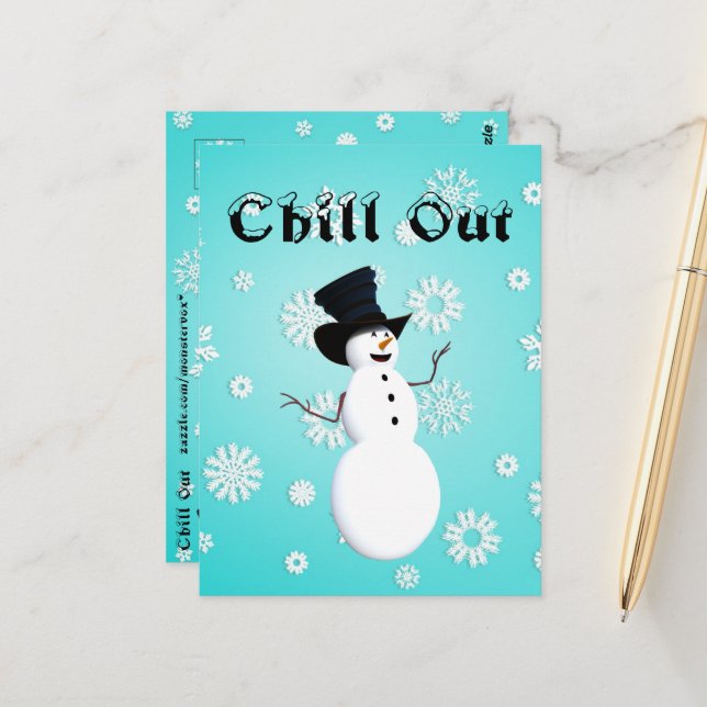 Postal Chill Out Postcard (Anverso/Reverso In Situ)