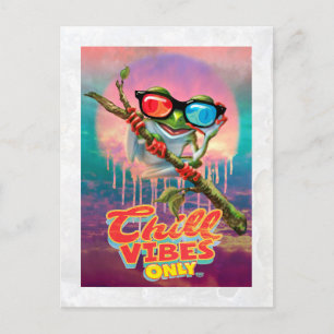 Postal Chill Vibes Only 3D Tree Frog