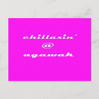 Postal Chillaxin' @ Agawak