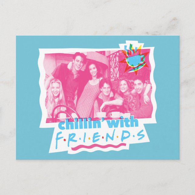 Postal Chillin' con AMIGOS™ (Anverso)
